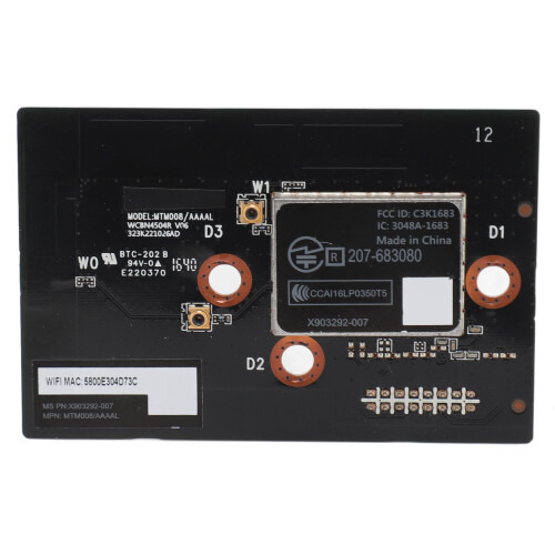 Placa Bluetooth y WiFi con ranura de 16 pines para One S 1