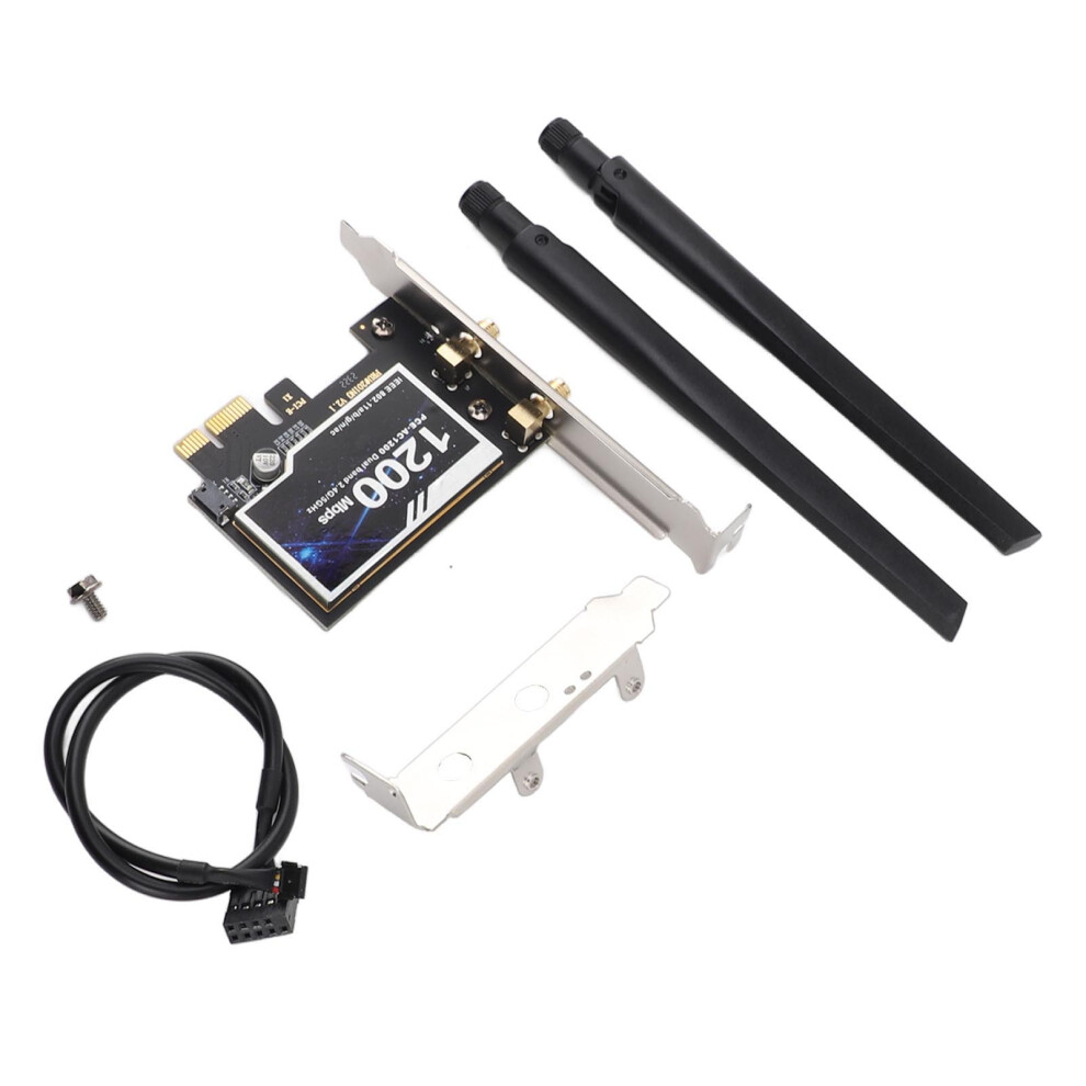 1200Mbps Dual Band Pcie Network Card With Bluetooth 4.2 For Laptops 6921335988945