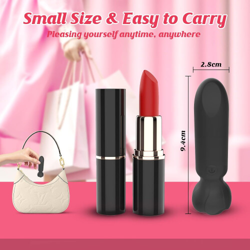 Mini Bullet Silent Vibrator with APP Control for Women 1