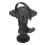 Supporto sferico in nylon nero a 360 per GPSMAP 162-180 1