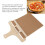 Schiebepizzaschieber Papierblatt - Spülmaschinenfest, Antihaft, 40x30cm 3