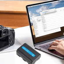 NP-FM50 FM55H Kamera-Akku 7,2V 1800mAh Lithium für DSLR DCR
