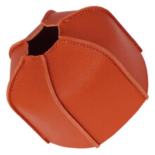 Leather Gas Canister Cover For Picnic And Camping, Shockproof, Easy To Install, Portable For Gas Cylinders