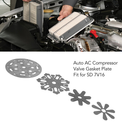 4 Stück Metall-Ventilscheibe für AC-Kompressor SD 7V16 2