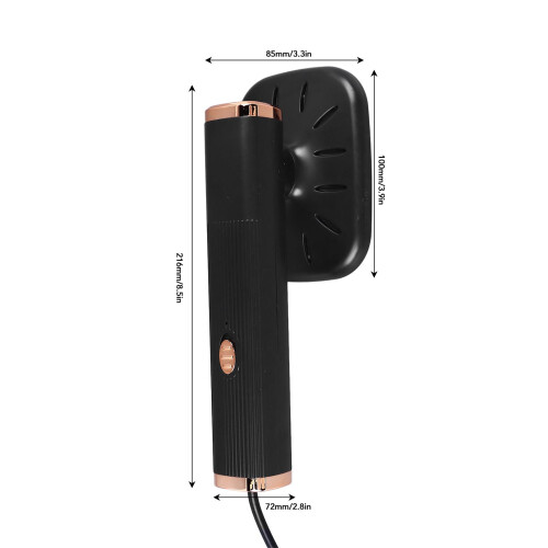 Fer à vapeur rotatif, capacité de 20 ml, noir, USB, mini 1