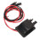 2 m 10 AWG Solarmodulkabel mit Kabelverschraubung 12