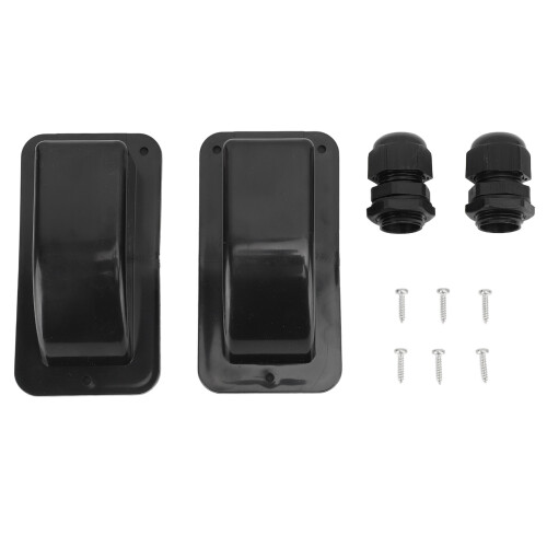 Passacavo solare singolo per cavo 6-12mm² ABS nero 2