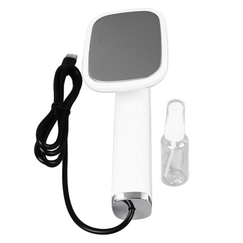 Ferro da stiro a vapore ruotabile 20 ml USB mini portatile bianco 2