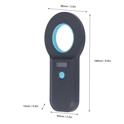Animal Tag Reader W90B Bluetooth 2.4G USB Rechargeable 128 Data 1