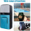 Inflatable Paddle Board Bag - Portable Surfboard Backpack, Travel Paddleboard Case, Universal Fit, Lightweight 2