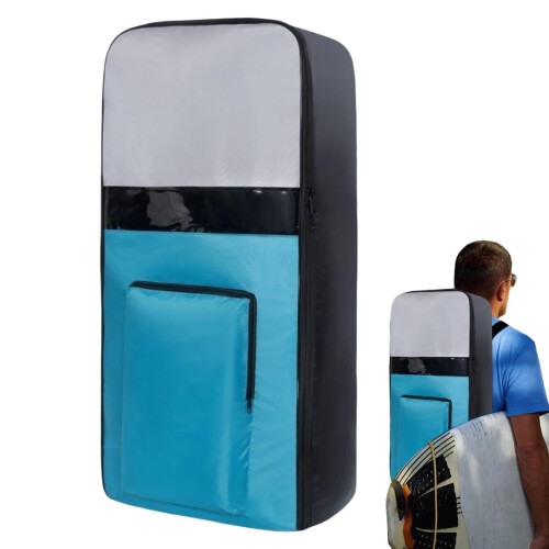 Inflatable Paddle Board Bag - Portable Surfboard Backpack, Travel Paddleboard Case, Universal Fit, Lightweight