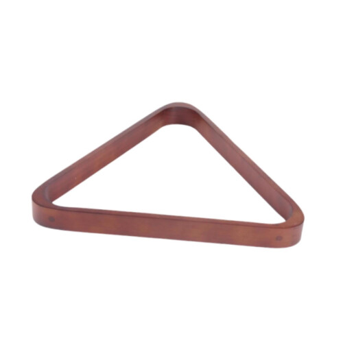 Wooden Billiard Ball Rack Triangle Rack For Home Table Equipment Brown