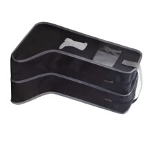 Bolsa de almacenamiento para botas L negra - 1 par, a prueba de polvo