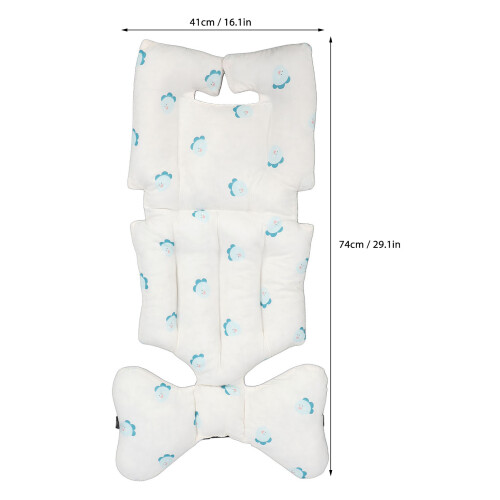 Child Stroller Seat Cushion, Thicken, Breathable, Dinosaur Design 1
