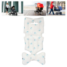 Child Stroller Seat Cushion, Thicken, Breathable, Dinosaur Design