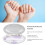 Kit de perceuse à ongles électrique à 6 embouts 2xAA Violet 4