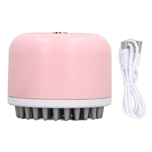 Tête de brosse de massage en forme de chat rose, 7,5  7,5  6,5 cm, électrique 2