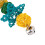 Interactive Bird Cage Toy for Small Parrots Conures Parakeets with Bell 7