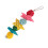 Interactive Bird Cage Toy for Small Parrots Conures Parakeets with Bell 10