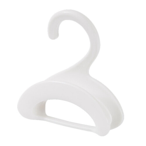 Appendiborsa a forma ad arco, PP bianco, 70 g, Multifunzione 1