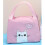Lunch-Tasche Pink Cat - große Kapazität, Größe L 12