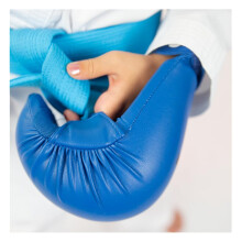 Fist Guards Karate Protector Hand Guard Red Size S