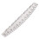 Portable Piano String Gauge Tool with Clear Engraved Measuring Scales 15