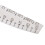Portable Piano String Gauge Tool with Clear Engraved Measuring Scales 10