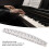 Portable Piano String Gauge Tool with Clear Engraved Measuring Scales 5