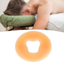 Silikon weiches Massage-Gesichtskissen Kopfstütze, Atmungsaktive Spa-Auflage, Hautfarbe