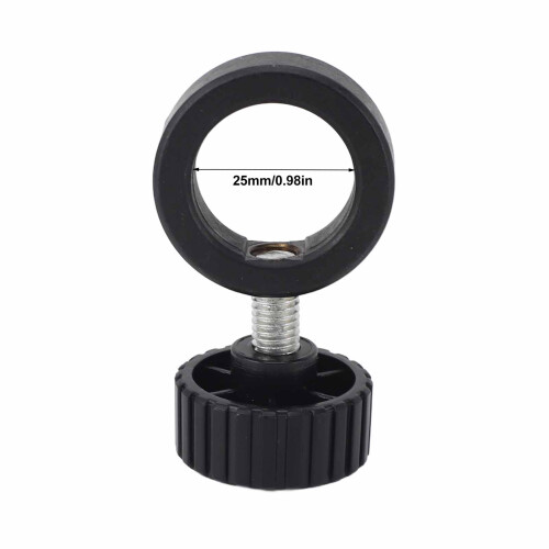 Bague de fixation pour stéréomicroscope KP 025, 25 mm argenté. 1