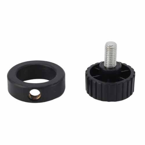 Bague de fixation pour stéréomicroscope KP 025, 25 mm argenté. 2