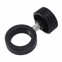 Bague de fixation pour stéréomicroscope KP 025, 25 mm argenté.