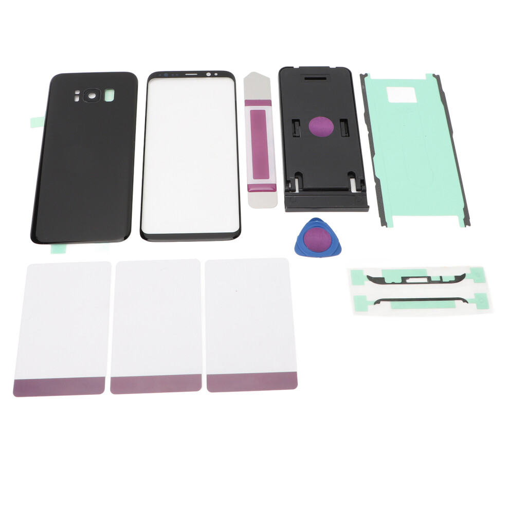 Back Cover Housing Door Lens For Galaxy S8, Waterproof Adhesive Black 9401336008646