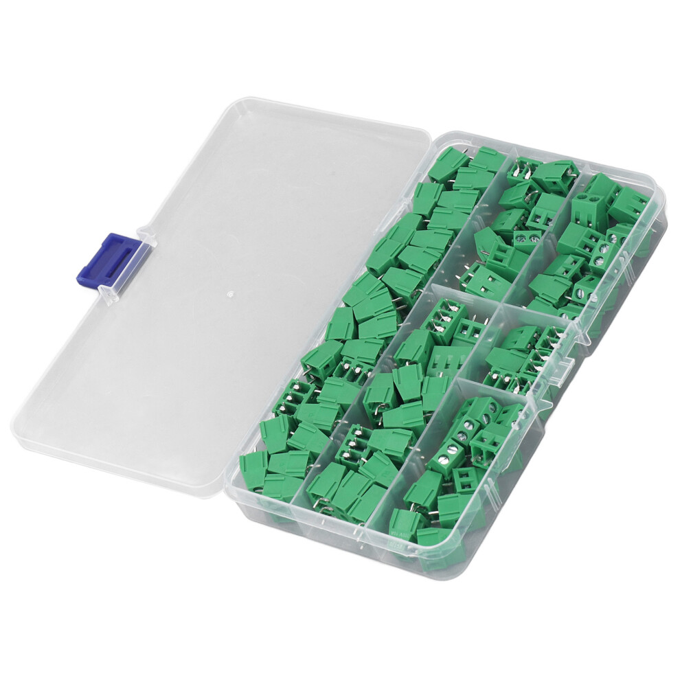 5Mm Pitch 80Pcs Screw Terminal Blocks Kit Kf128 2P 3P For Pcb Uses 4021336010897