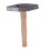 Martillo de maquinista Modelo: punta cruzada, mango de madera 13