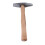 Martillo de maquinista Modelo: punta cruzada, mango de madera 15