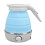 Tetera plegable de 850 W, 600 ml, de silicona, con apagado automático. 14