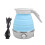 Tetera plegable de 850 W, 600 ml, de silicona, con apagado automático. 2