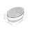 Boîte à râper double-face 430 SS, 17 x 12 x 7 cm, blanc 2