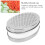 Boîte à râper double-face 430 SS, 17 x 12 x 7 cm, blanc 8