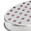 Râpe à boîte double-face rose 17x12x7 cm acier inoxydable 430 12