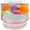 Râpe à boîte double-face rose 17x12x7 cm acier inoxydable 430 8