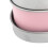 Râpe à boîte double-face rose 17x12x7 cm acier inoxydable 430 9