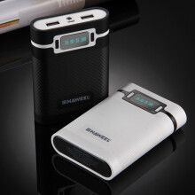 HWL9600 12000mAh Power Box 11.9x7.6x2.3cm Negro/Blanco