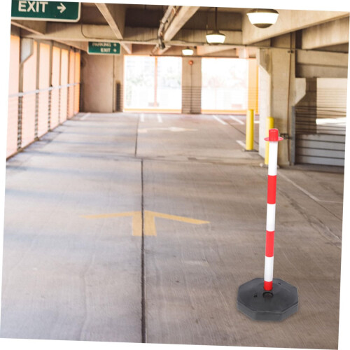 Parking Assistant Warning Column PE Guide Post Reflective Design Garage Elastic Easy To Install 2