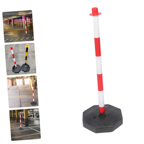 Parking Assistant Warning Column PE Guide Post Reflective Design Garage Elastic Easy To Install 1