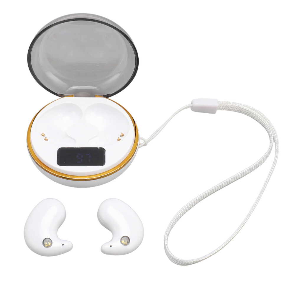 Ear Clip Invisible Sleep Earbuds Bt5.3 Touch Control Type C White 7901336015115