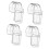 Porte-dentifrice transparent 40 g, 4,8 x 2,2 cm 15