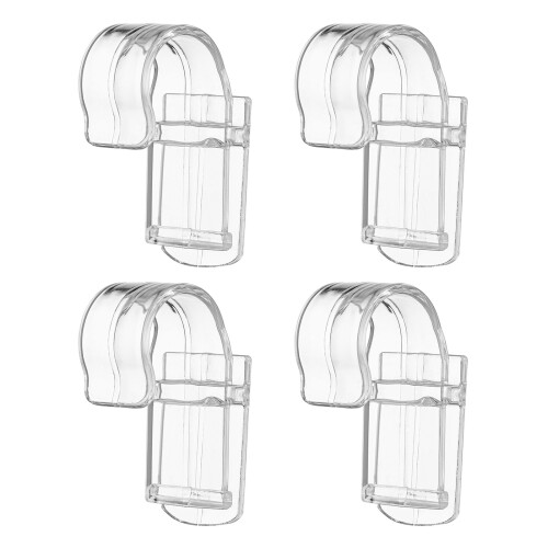 Porte-dentifrice transparent 40 g, 4,8 x 2,2 cm 2